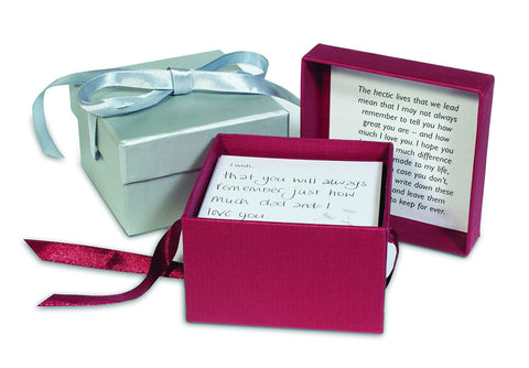 Little Box of Big Thoughts: Burgundy